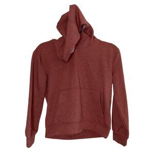 Crown Of Hearts S girls Hooded Pullover Sweatshirt Kangaroo Pocket Pink soft